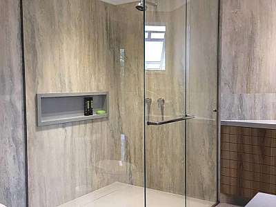 Box de vidro fumê Box de vidro fumê