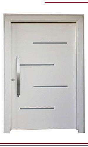 Porta de Entrada Pivotante de Madeira  Porta de Entrada Pivotante de Madeira