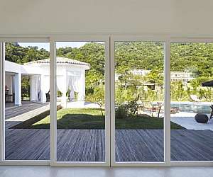Portas de PVC com vidro Portas de PVC com vidro